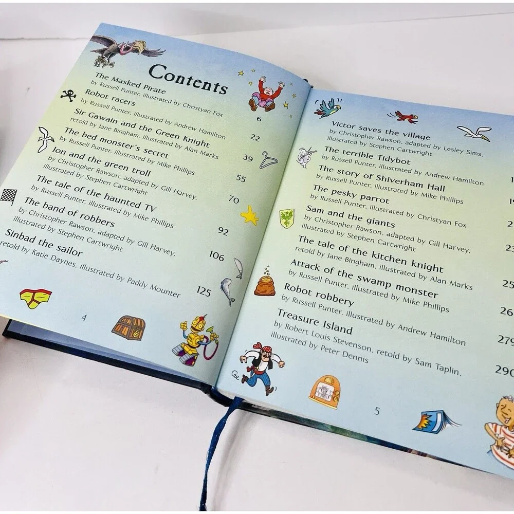 Usborne Incredible Illustrated Stories Hardcover Kids Classic Adventure Book